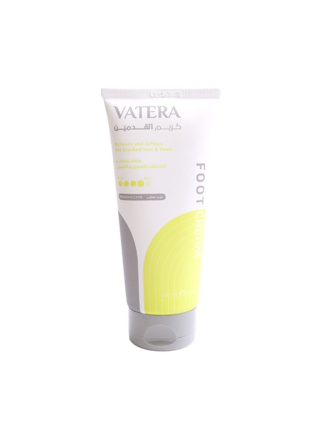 VATERA Foot Cream With Vit A, C, E - 100 Ml - Image 1
